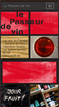Mobile Screenshot of lepasseurdevin.com